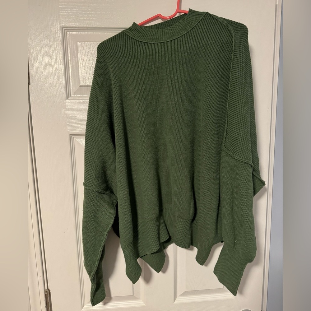 Free People Easy Street Tunic - Green Size Medium